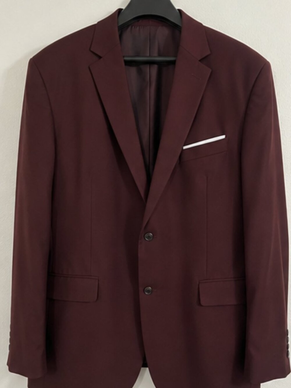 MAGE MALE  3XL Maroon Blazer NWOT